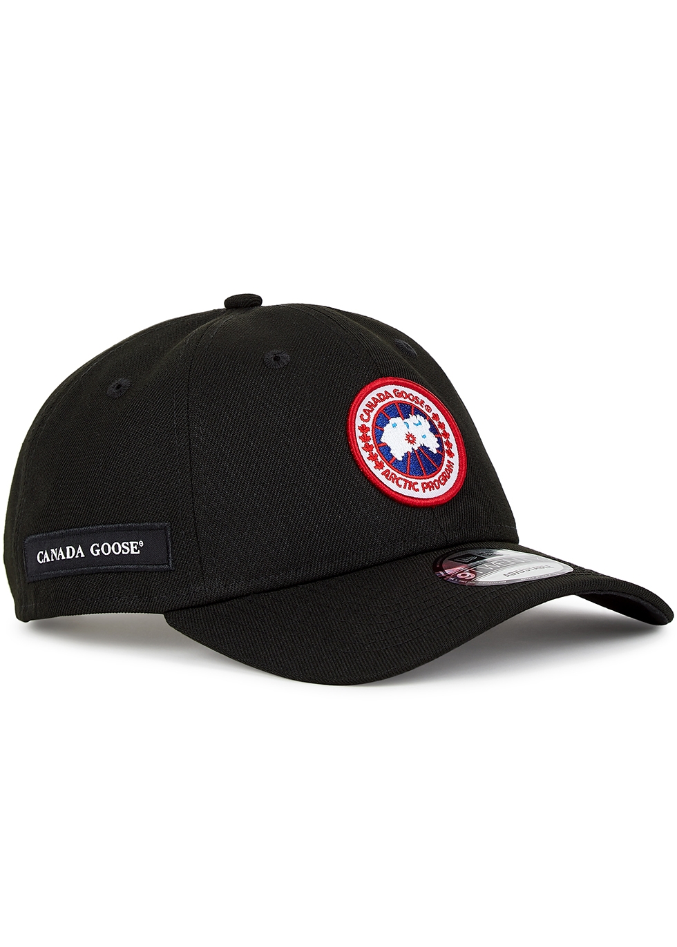 Arctic black logo twill cap
