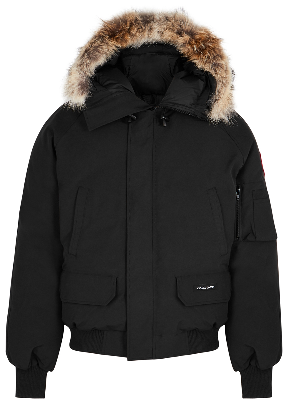 Canada Goose Chilliwack fur-trimmed Arctic-Tech bomber jacket