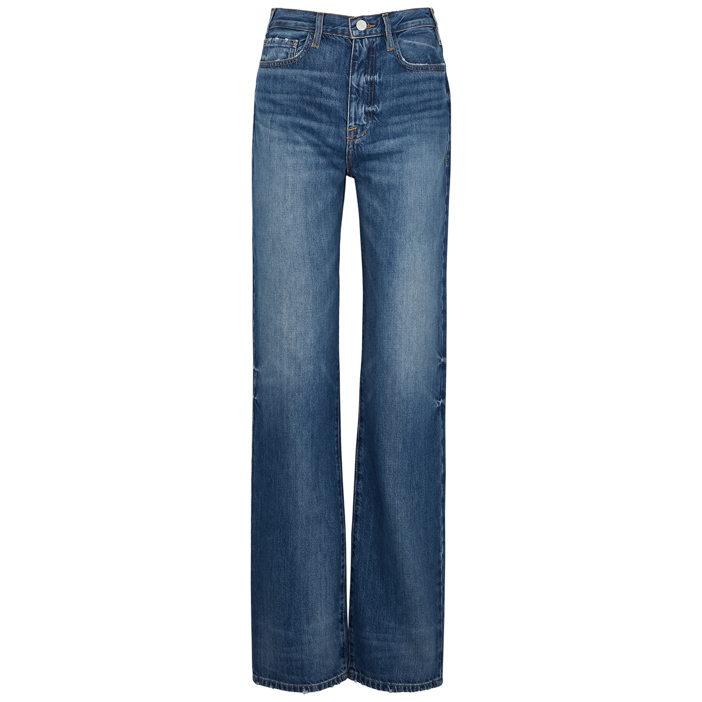 Frame Le Jane Dark Blue Straight-leg Jeans - W23