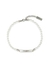 Silver-tone and pearl bracelet - Saint Laurent