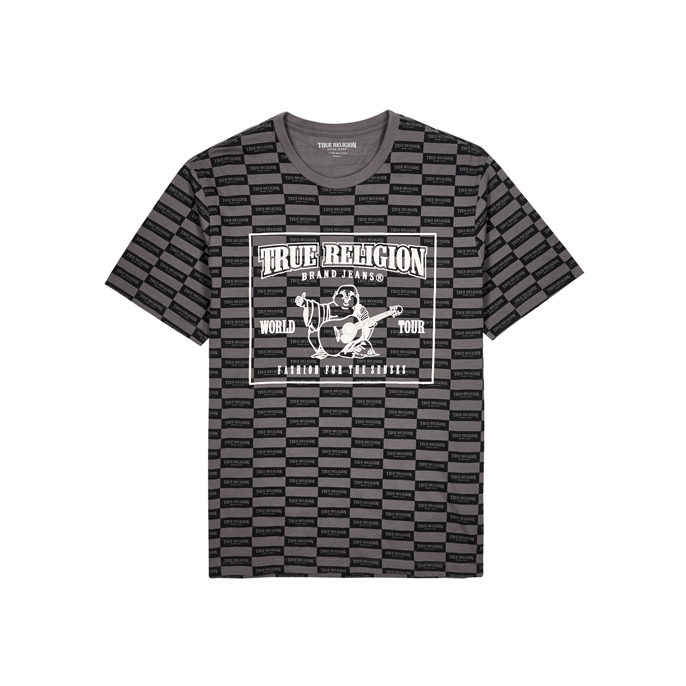 True Religion Logo-print Cotton T-shirt - Black - M