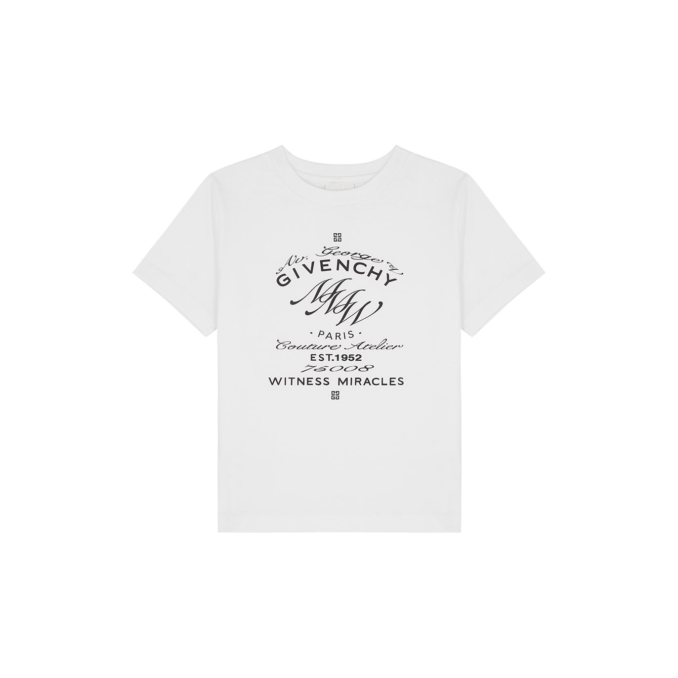 Givenchy Kids Logo-print Cotton T-shirt (6-12 Years) - White