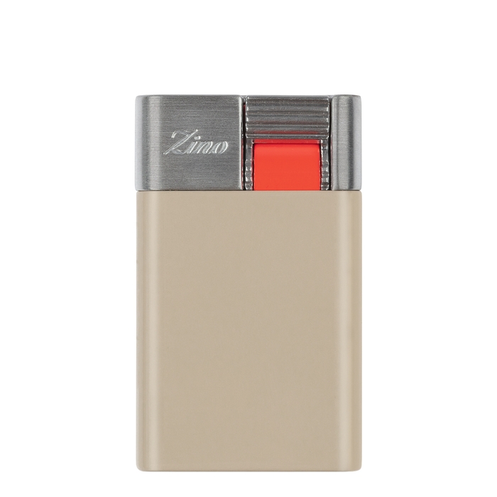 Davidoff Zino Cigar Jet Flame Lighter In Beige & Red