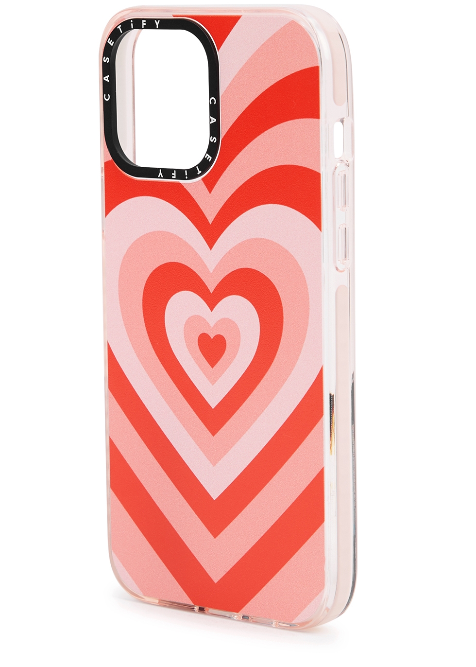 CASETiFY 70s Pink Heart iPhone 13 Pro Max case