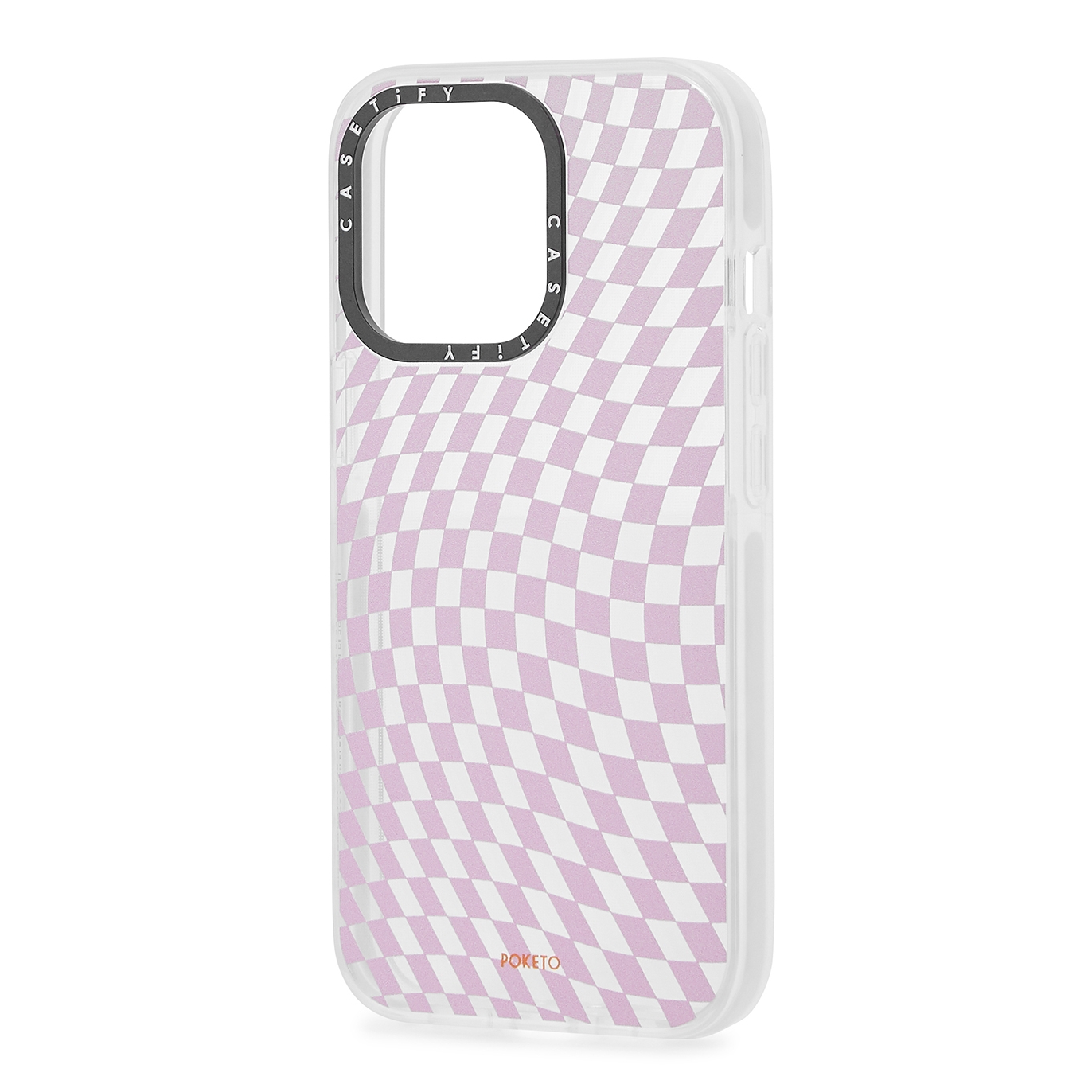 CASETiFY X Poketo Lavender Check IPhone 13 Pro Case - Purple