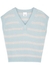 Striped wool and cashmere-blend vest - Allude