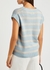 Striped wool and cashmere-blend vest - Allude