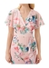 Floral faux wrap ruffle dress - Adrianna Papell