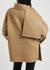 Camel scarf-effect wool jacket - Totême