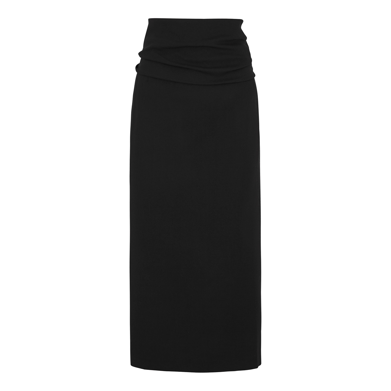 Totême Black Midi Skirt