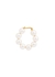 Kira faux pearl-embellished hoop earrings - Tory Burch