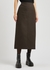 Matias cotton-blend midi skirt - THE ROW