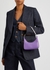 Moon Cut Out mini purple leather shoulder bag - Givenchy