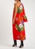 Aubrey one-shoulder floral-print dress - Borgo de Nor