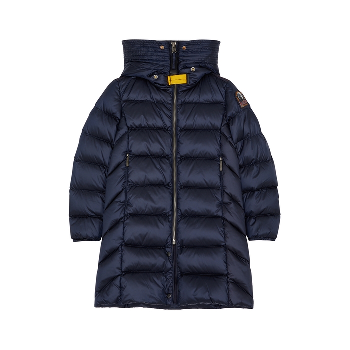 Parajumpers Kids Marion Quilted Shell Coat - Navy