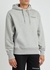 Design Studio grey hooded jersey sweatshirt - Mki Miyuki Zoku
