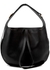 Hobo Moon large black leather shoulder bag - Victoria Beckham