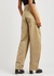 Rosalind camel cotton cargo trousers - DARKPARK