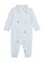 KIDS Blue logo-embroidered cotton babygrow - Polo Ralph Lauren