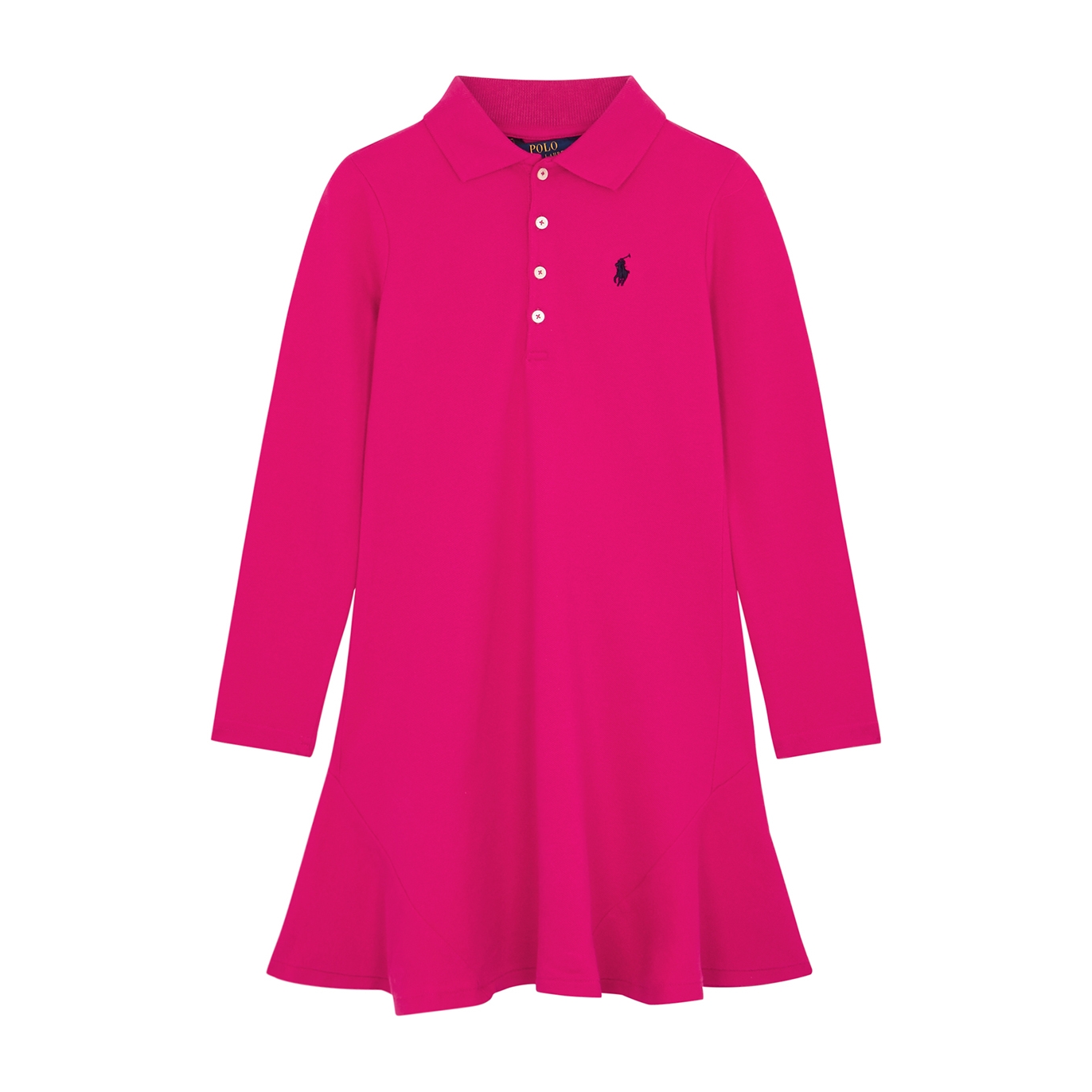 Polo Ralph Lauren Kids Pink Piqué Cotton Polo Dress (7-8 Years)