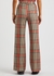 Jules plaid flared trousers - Free People