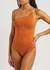 Ivy orange stretch-jersey bodysuit - ALIX NYC