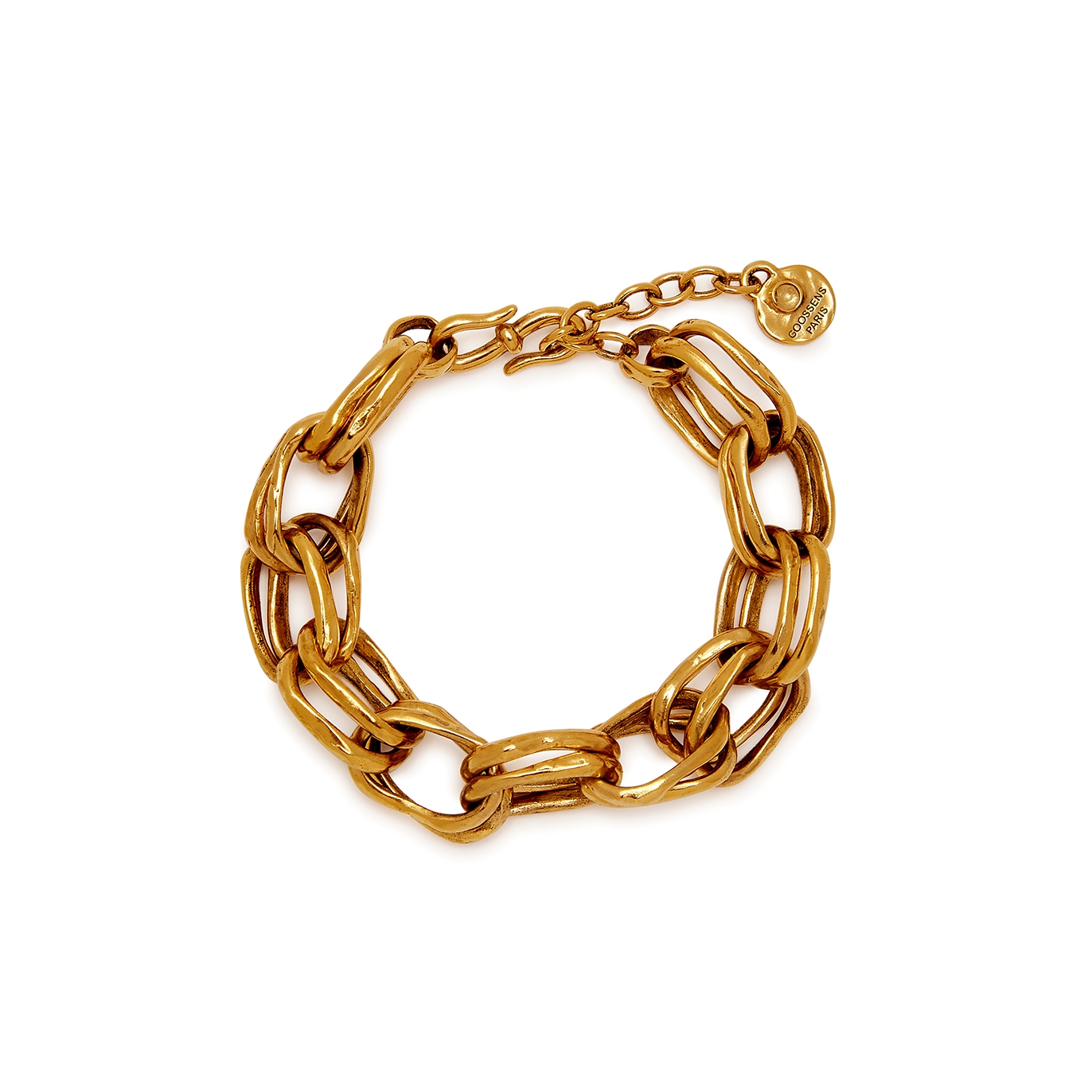 Goossens Talisman 24kt Gold-dipped Chain Bracelet - One Size