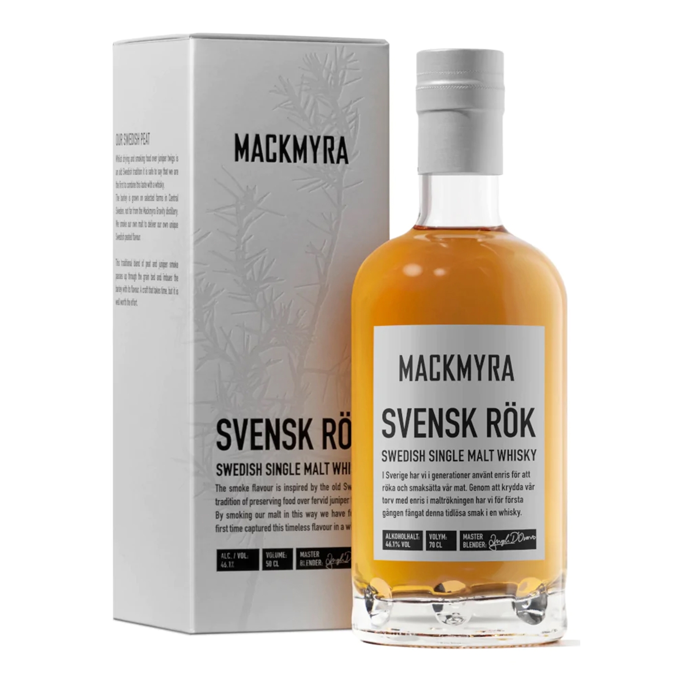 Mackmyra Svensk Rök Swedish Single Malt Whisky 500ml