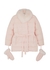 KIDS Fur-trimmed quilted shell coat (12-14 years) - Yves Salomon