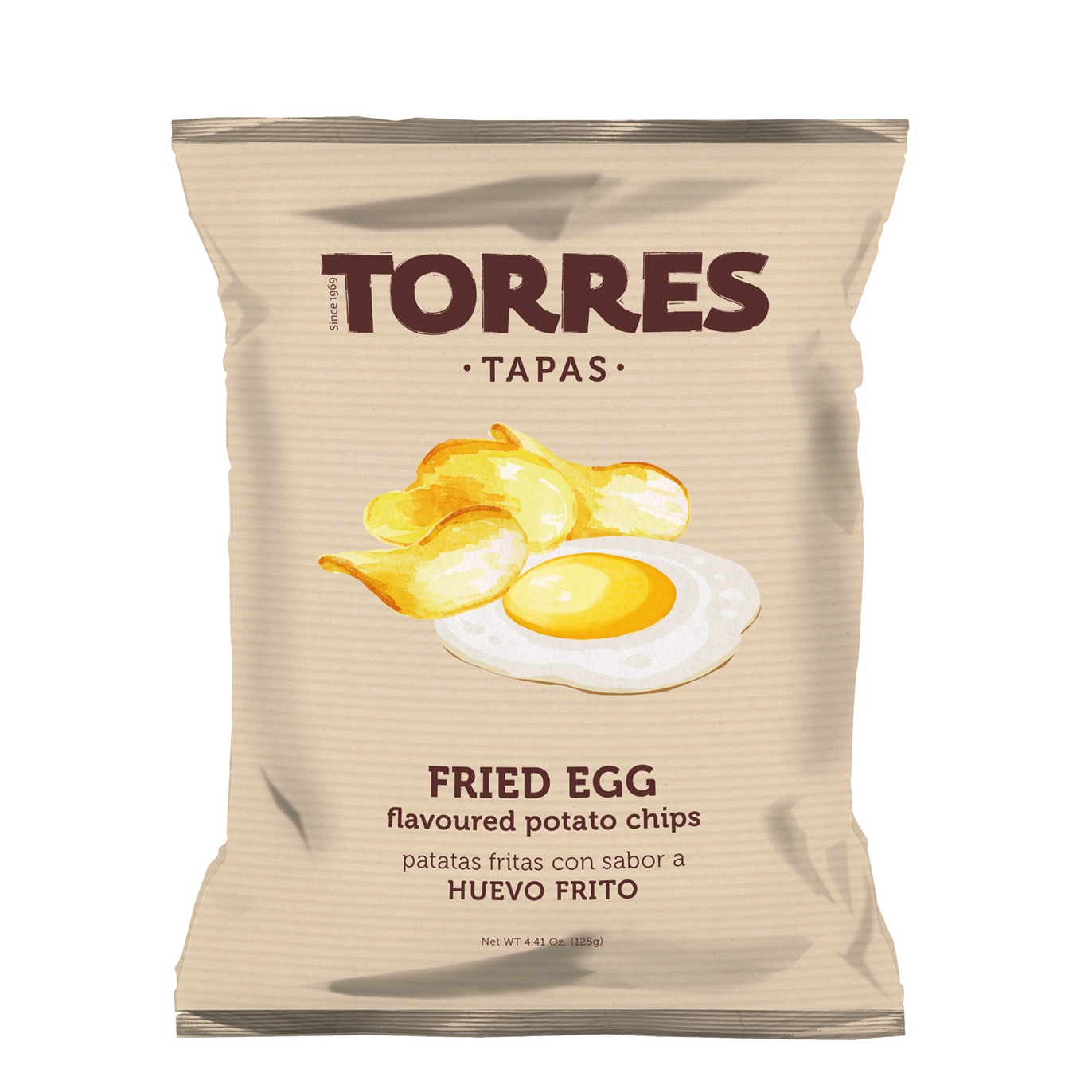 Torres Fried Egg Flavoured Crisps 125g