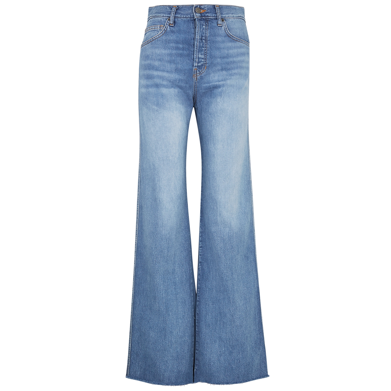 Veronica Beard Taylor Blue Wide-leg Jeans - Denim - W28