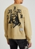 X Wes Lang Solar Kings cotton-blend sweatshirt - Amiri