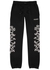 Checkered Bones printed cotton sweatpants - Amiri