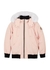 KIDS Pink fur-trimmed hooded bomber jacket - Moose Knuckles