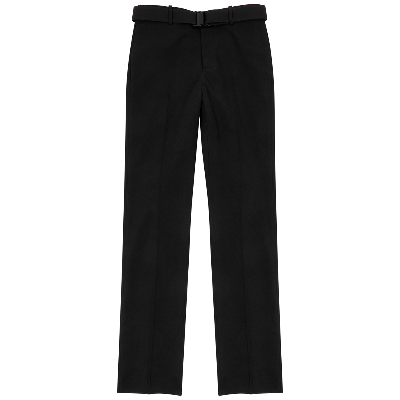 Off-White Slim-leg Wool Trousers - Black - 50
