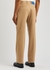 Straight-leg cashmere trousers - Off-White