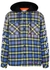 Checked logo-print flannel jacket - Off-White