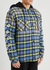 Checked logo-print flannel jacket - Off-White