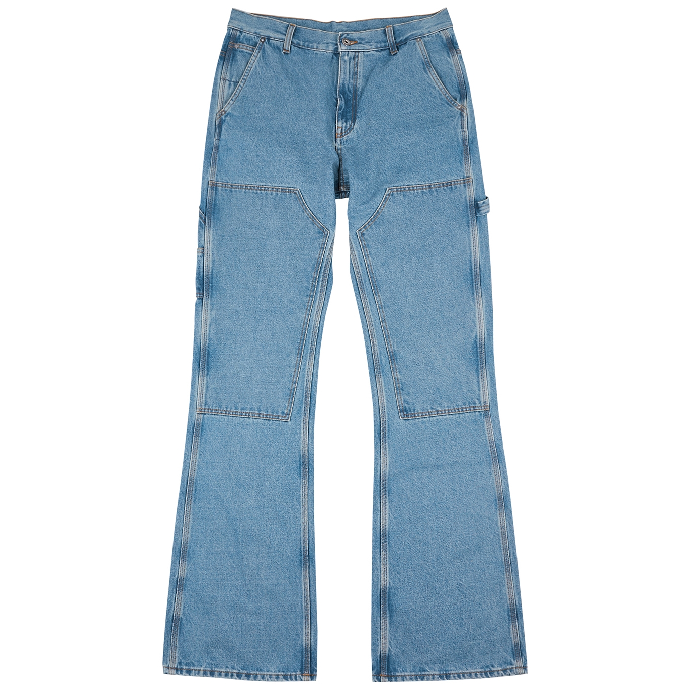 Off-White Carpenter Blue Wide-leg Jeans
