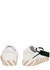Vulcanized white canvas sneakers - Off-White