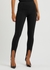 Black stretch-twill stirrup leggings - Saint Laurent