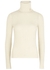 Cream ribbed wool-blend jumper - Saint Laurent