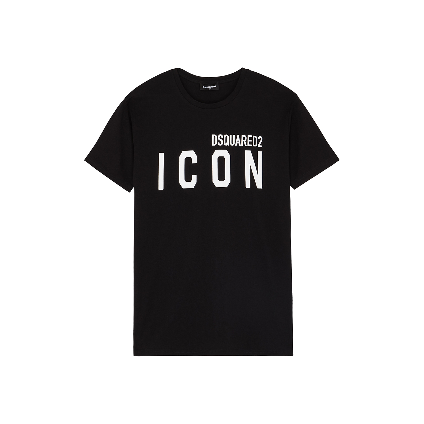 Dsquared2 Kids Icon Black Cotton T-shirt (4-16 Years)