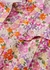 KIDS Blaire floral-print cotton playsuit - MARLO