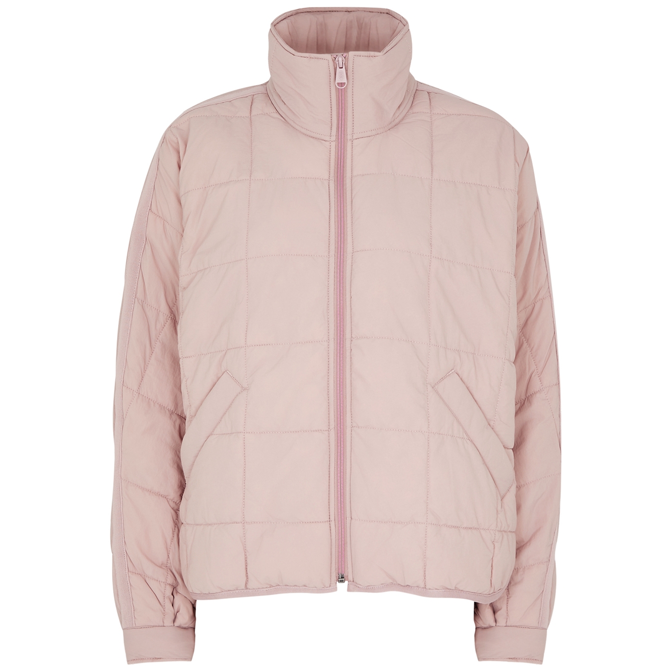 Free People Movement Pippa Quilted Shell Jacket - Mauve - M