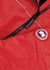 KIDS Grizzly fur-trimmed red Arctic-Tech bomber jacket (2-6 years) - Canada Goose