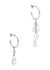 Asymmetric pearl-embellished hoop earrings - Isabel Marant