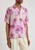 La Chemise Jean pink floral-print woven shirt - Jacquemus