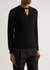 Cable-knit cut-out wool jumper - Fendi