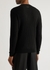 Cable-knit cut-out wool jumper - Fendi